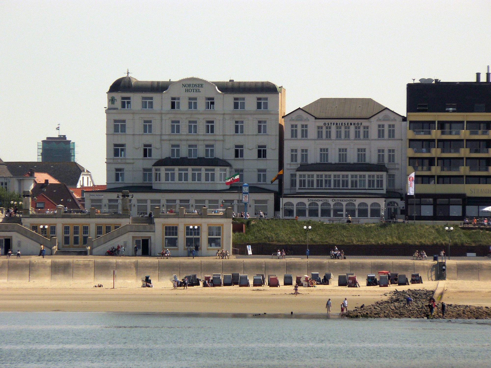 Nordsee Hotel ボルクム エクステリア 写真